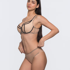 YOBO Helen nude bra lifestyle – luxury comfortable bra for women India fuller bust