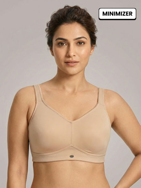 Maximum Support Full Coverage Minimizer Bra