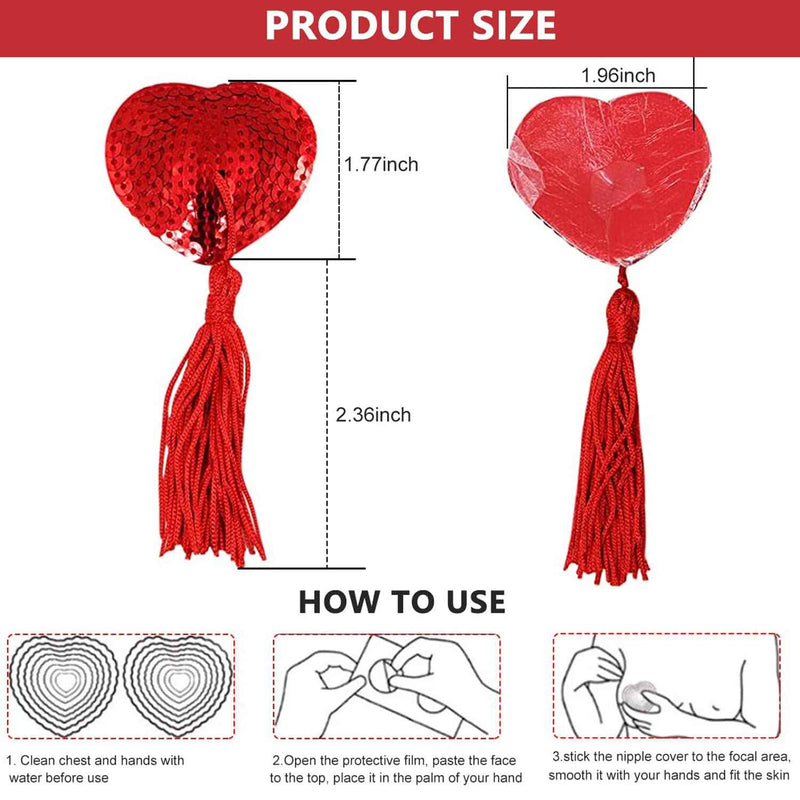 Women-Adhesive-Breast-Pads-Bra-Reusable-Silicone-Heart-Shaped-Nipple-Cover
