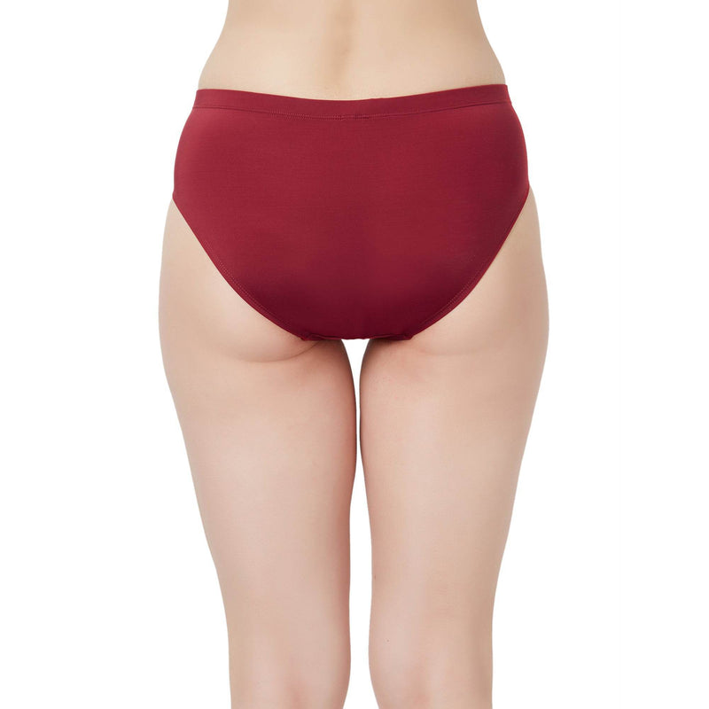 SOIE Woman - High Waist Full Coverage Lace Brief (Pack-2) - Panty -for Women