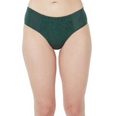SOIE Woman - High Waist Full Coverage Lace Brief (Pack-2) - Panty -for Women