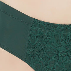 SOIE Woman - High Waist Full Coverage Lace Brief - Panty -for Women