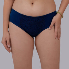 SOIE Woman - High Waist Full Coverage Lace Panty - Panty -for Women
