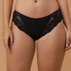 SOIE Woman - Mid Rise Medium Coverage Lace Brief - Panty -for Women