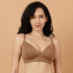 Full Coverage Padded Non Wired T-shirt Bra