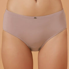 SOIE Woman - High Rise Full Coverage Brief - Panty -for Women