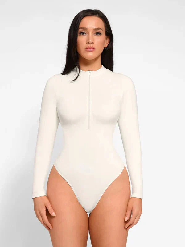 Seamless Long Sleeve Zipper