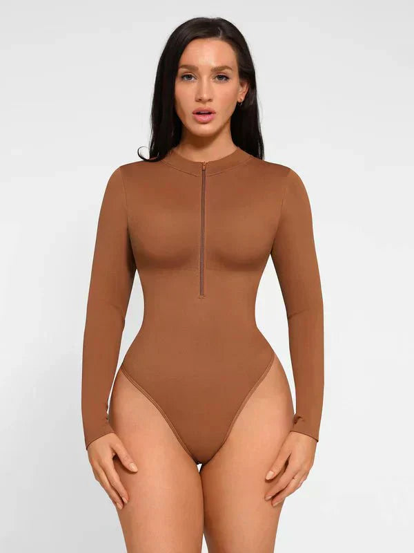 Seamless Long Sleeve Zipper