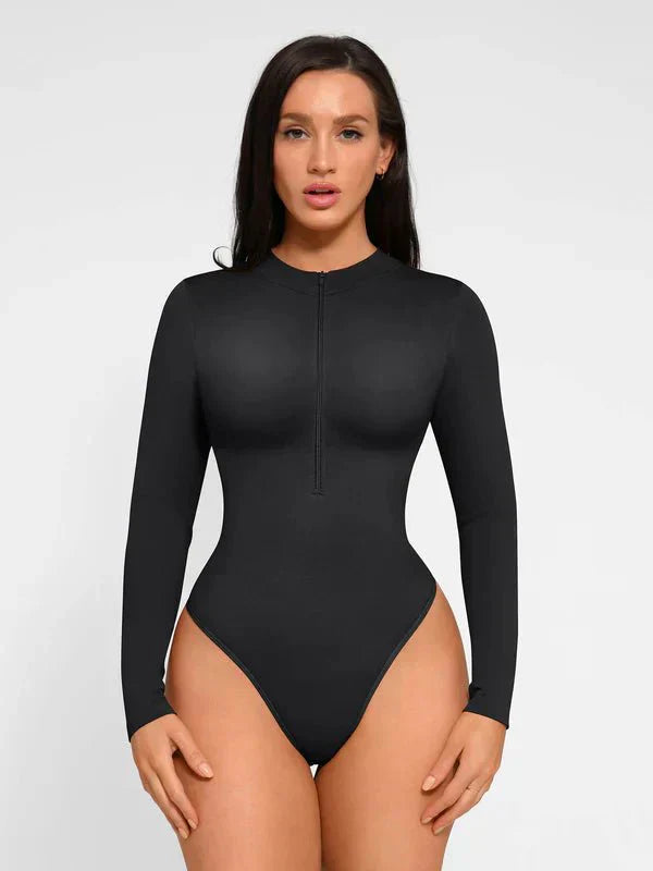 Seamless Long Sleeve Zipper