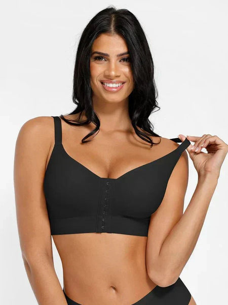 Post Surgery Full Coverage Compression Surgical Front Closure Mastectomy Bra