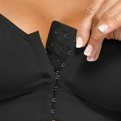 Post Surgery Full Coverage Compression Surgical Front Closure Mastectomy Bra