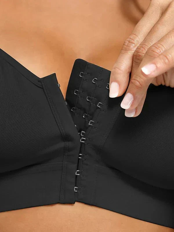 Post Surgery Full Coverage Compression Surgical Front Closure Mastectomy Bra