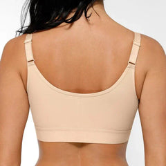 Post Surgery Full Coverage Compression Surgical Front Closure Mastectomy Bra
