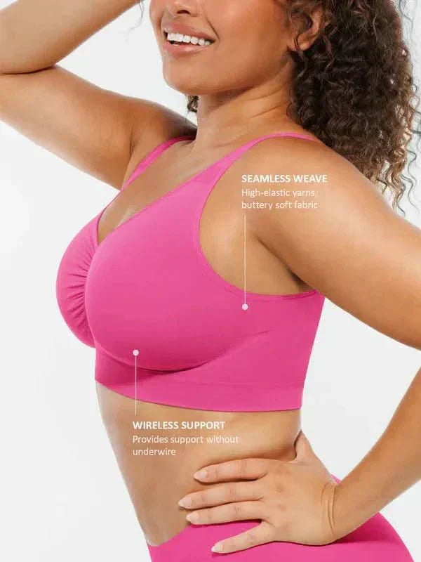 Seamless Wide Straps Everyday Bra