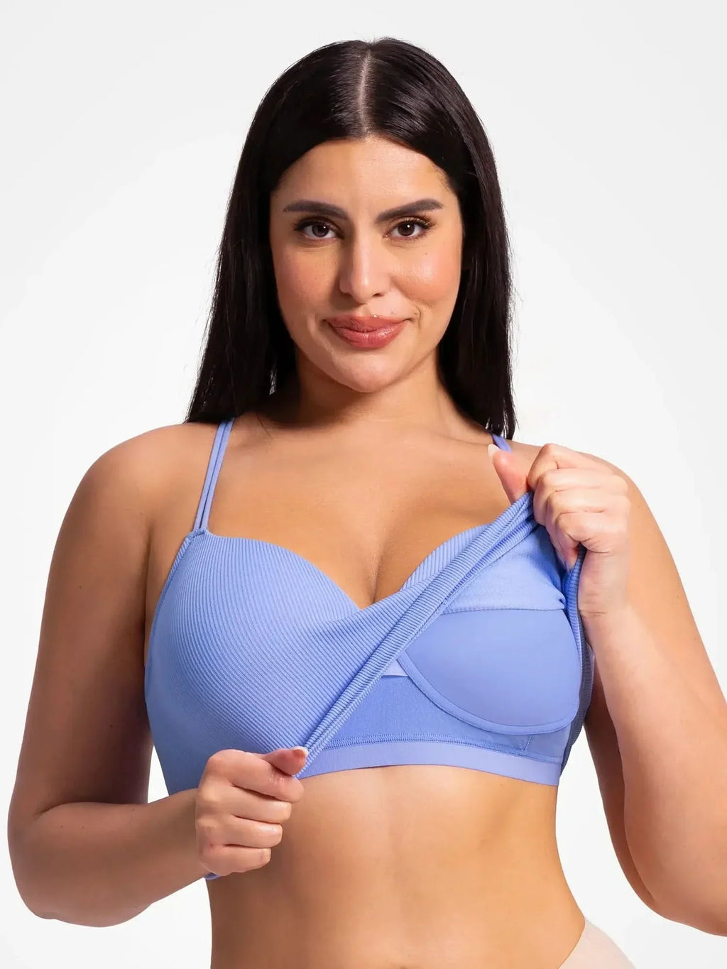 Seamless Ribbed Wireless T-Shirt Bra