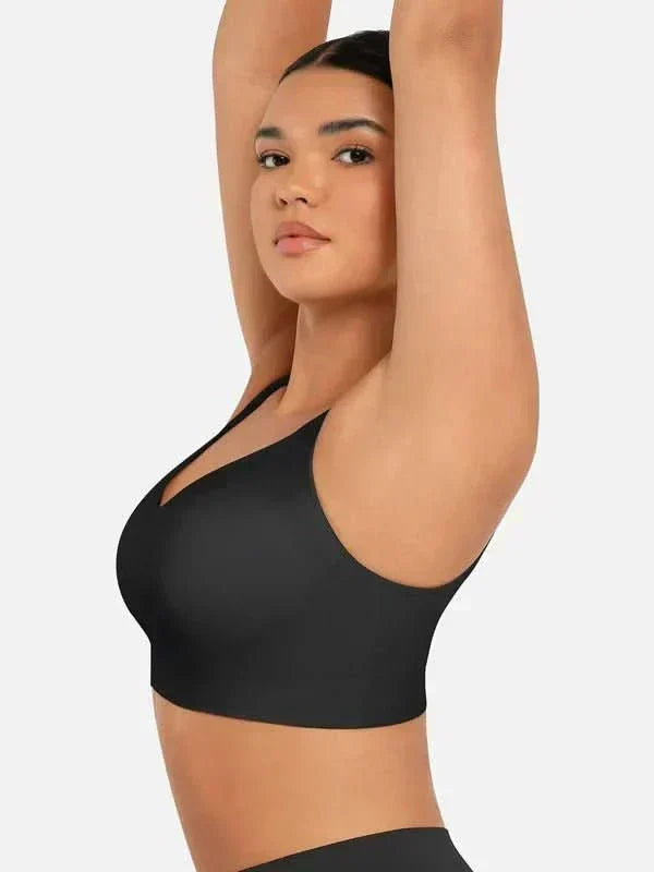 Seamless Built-in Soft Cups Full Coverage Wireless Bra