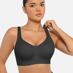 Seamless Built-in Soft Cups Full Coverage Wireless Bra