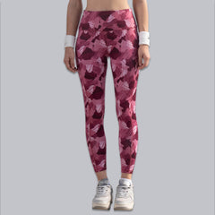 SOIE Woman - High Waist Ankle Length Sports Leggings With Pockets - Sports Leggings -for Women