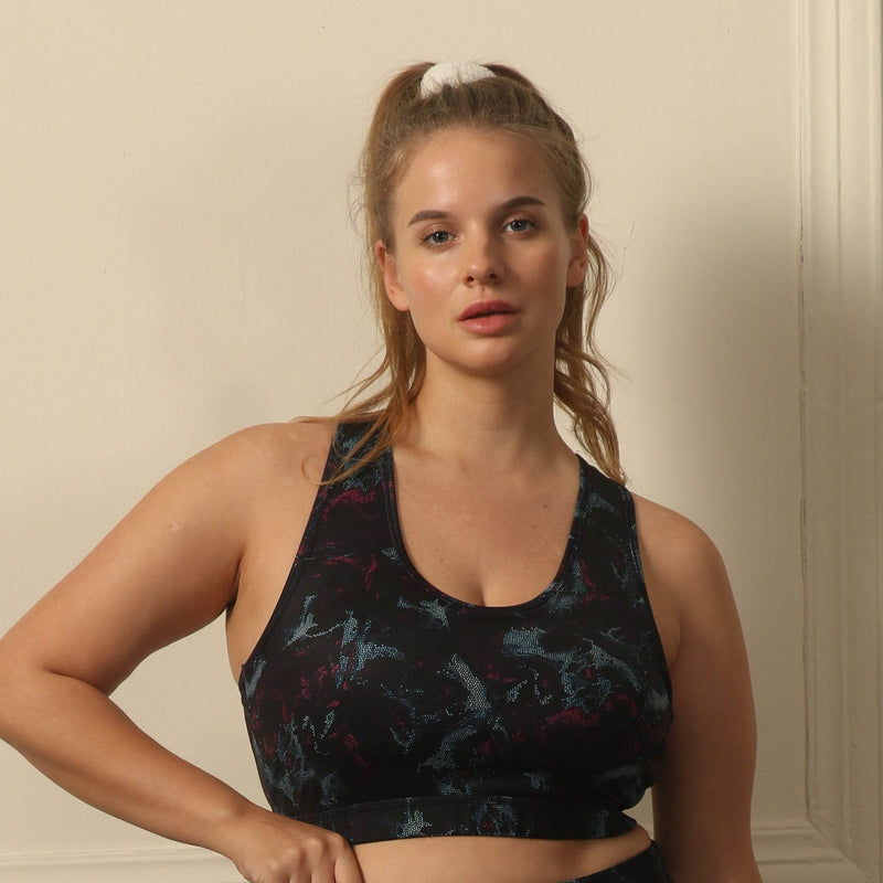 SOIE Woman - Medium Impact Racerback Sports Bra - Sports Bra -for Women