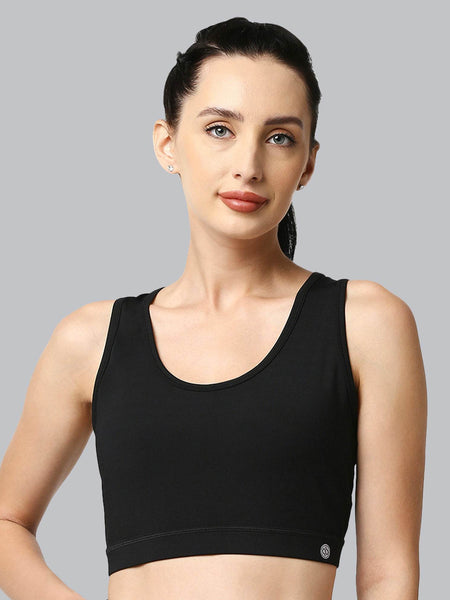SOIE Woman - Medium Impact Quick Dry Racerback Athleisure Sports Bra - Bra -for Women