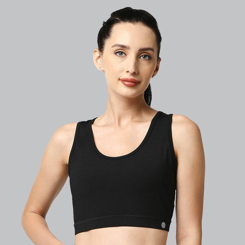 SOIE Woman - Medium Impact Quick Dry Racerback Athleisure Sports Bra - Bra -for Women