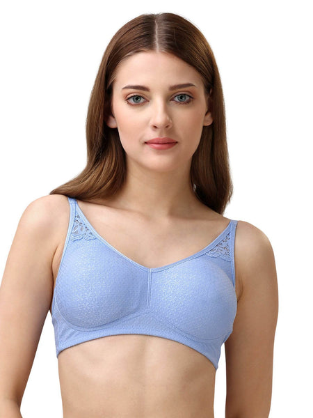 SOIE Woman - Non Padded Non Wired Medium Coverage Lacy Bra - Lacy Bra -for Women