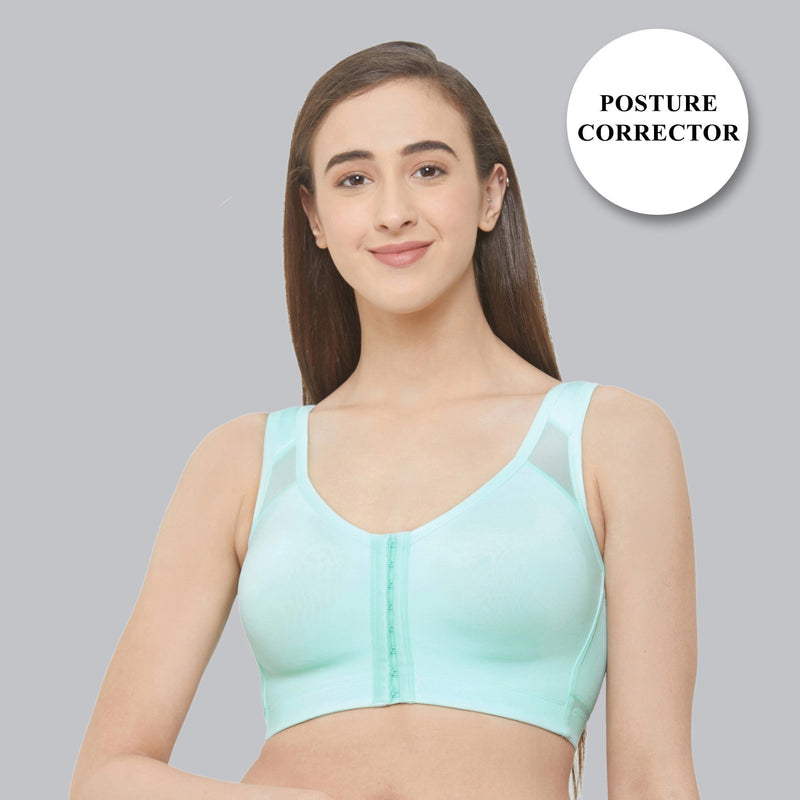 SOIE Woman - Front Closure Full Coverage Non Padded Non Wired Bra - Bra -for Women