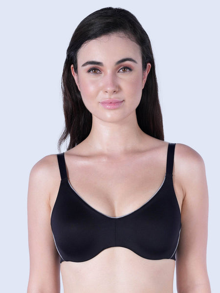 SOIE Woman - Non Padded Wired Full Coverage Minimiser Bra - Bra -for Women