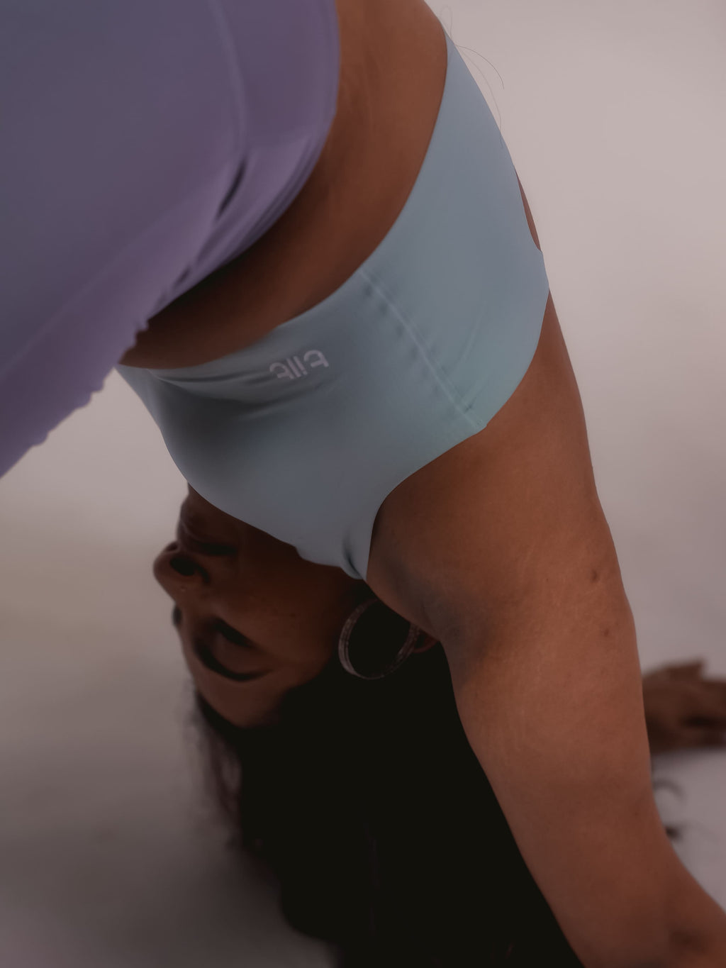 Blue Racerback Bra – Tilt Fursat comfort bra designed for daily wear and yoga.