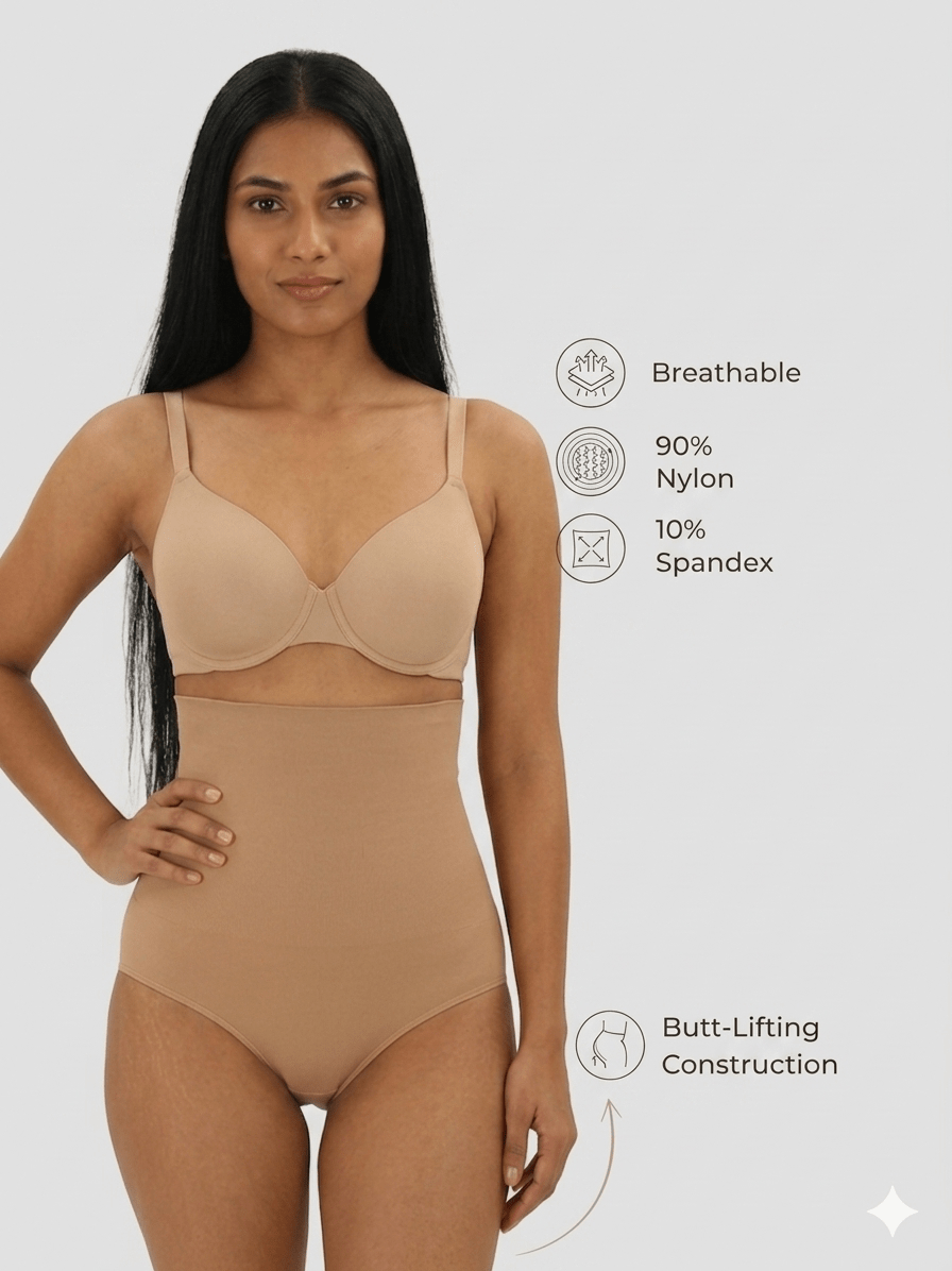 High Waist tummy control shapewear brief