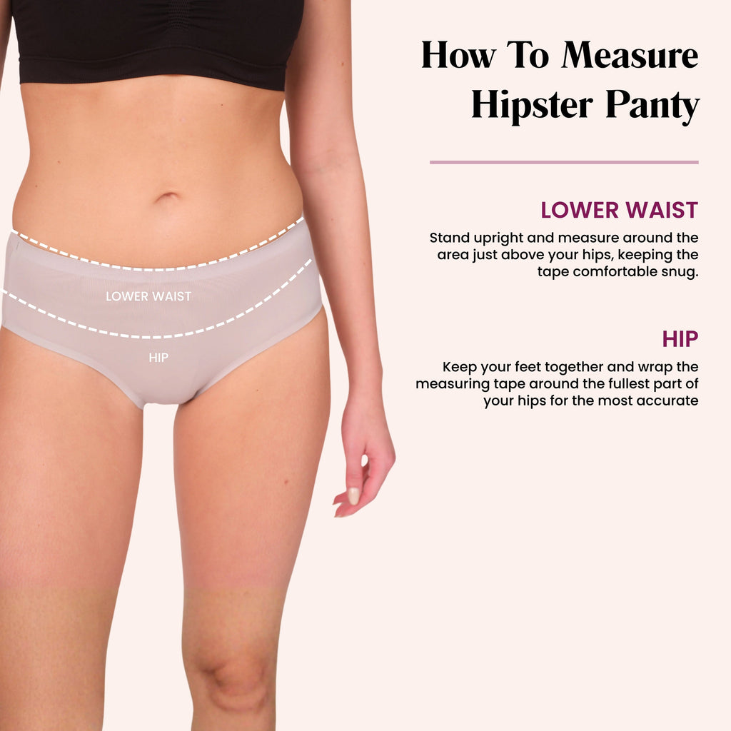 Seamless Bonded Hipster Panties - Pack of 2