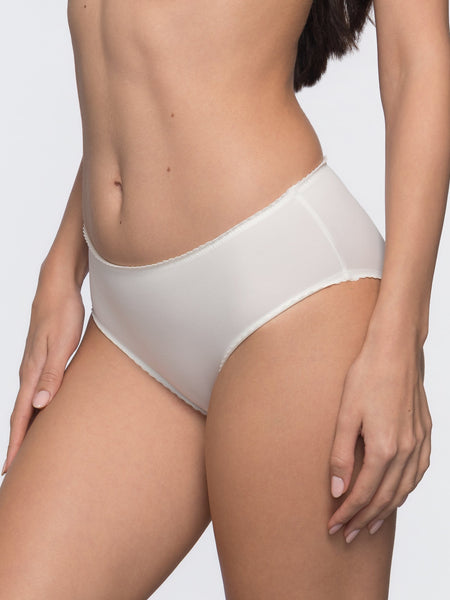 Léa Hipster - Mid-rise everyday luxury - Ivory