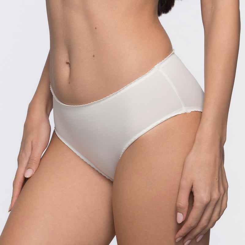 Léa Hipster - Mid-rise everyday luxury - Ivory