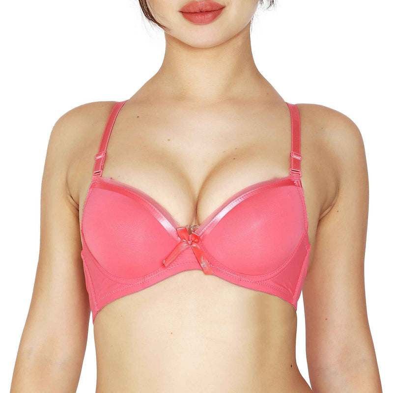 Brachy Women T-shirt Heavily Padded Pushup Bra