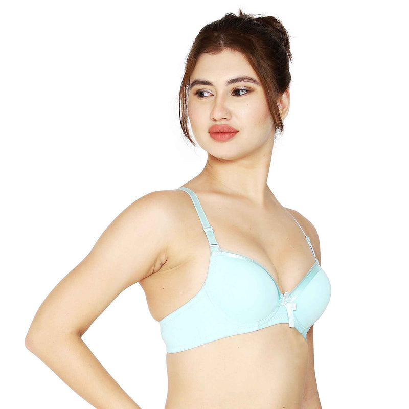 Brachy Women T-shirt Heavily Padded Pushup Bra