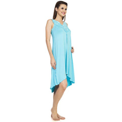 SOIE Woman - High-Low Knee Length Laced Dress - -for Women