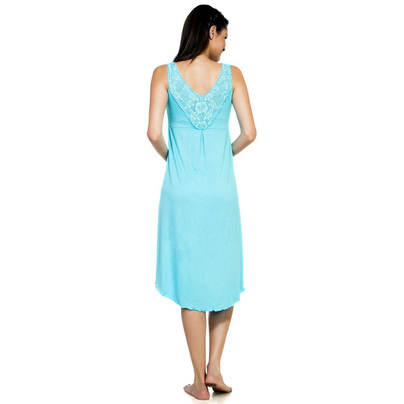 SOIE Woman - High-Low Knee Length Laced Dress - -for Women