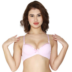 Brachy Women T-shirt Heavily Padded Pushup Bra