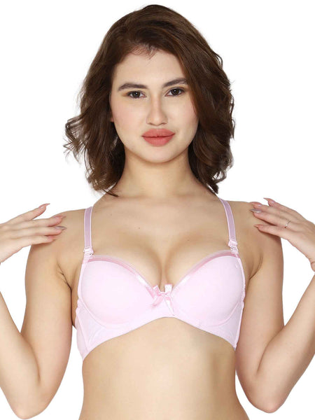 Brachy Women T-shirt Heavily Padded Pushup Bra