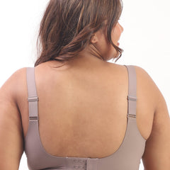 Luna – Wireless Full Coverage Everyday Bra in Gray