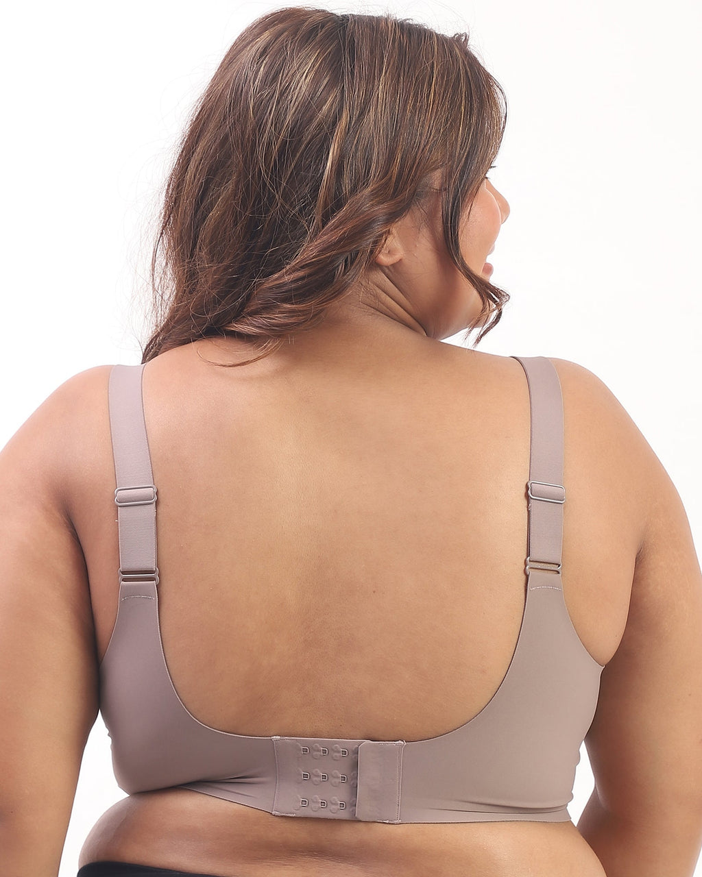 Luna – Wireless Full Coverage Everyday Bra in Gray