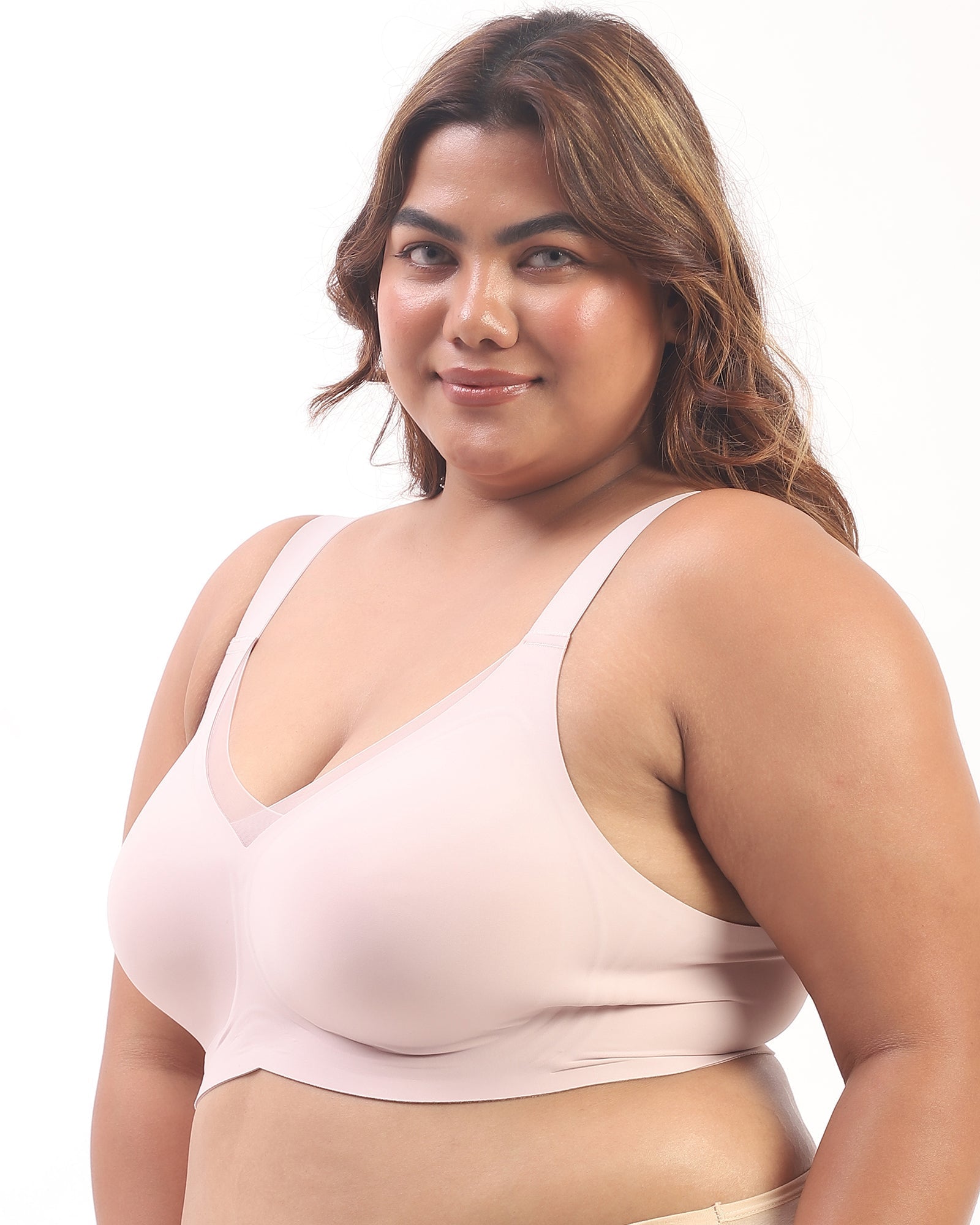 Bello – Wireless Pink Bra for Everyday Comfort