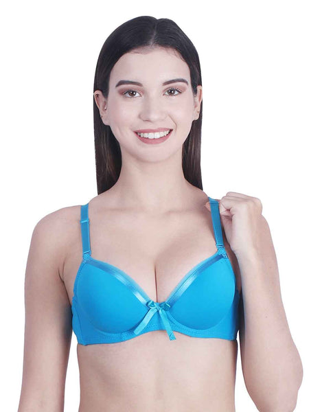 Brachy Women T-shirt Heavily Padded Pushup Bra