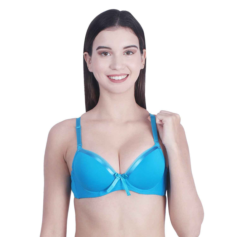 Brachy Women T-shirt Heavily Padded Pushup Bra