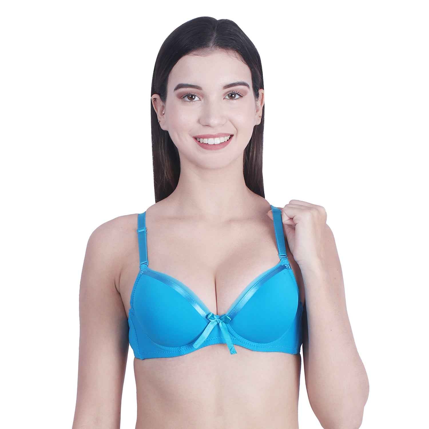Brachy Women T-shirt Heavily Padded Pushup Bra