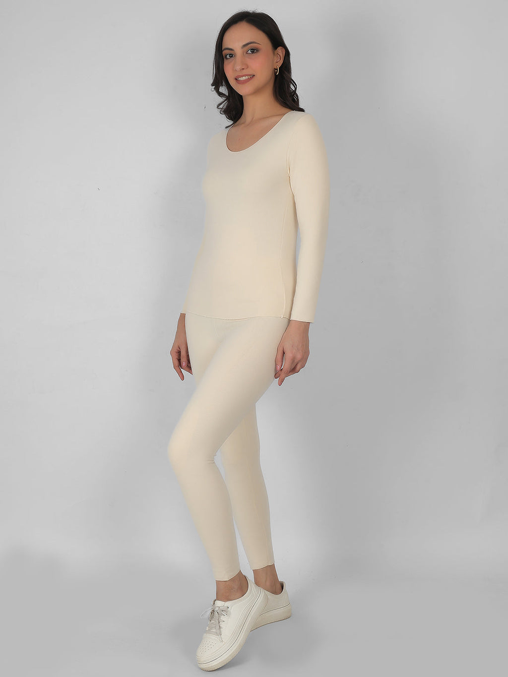 Brachy Women’s Warm Winter Innerwear with Full Sleeves & Bottoms Thermal Set