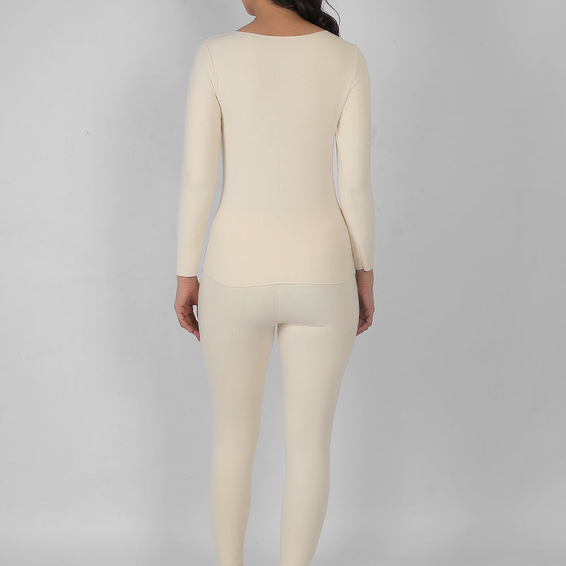 Women’s Thermal Set  Warm Winter Innerwear with Full Sleeves & Bottoms for Cold Weather