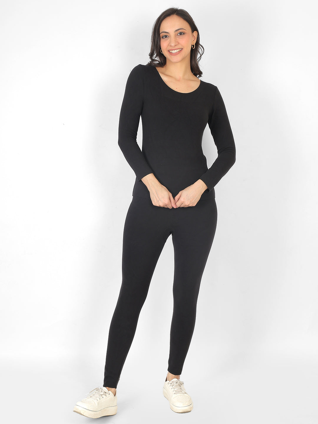 Women’s Thermal Set  Warm Winter Innerwear with Full Sleeves & Bottoms for Cold Weather