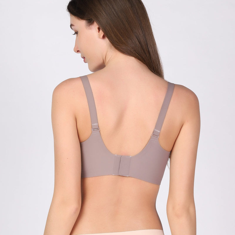 Zia – Gray Seamless Wireless All Day Bra