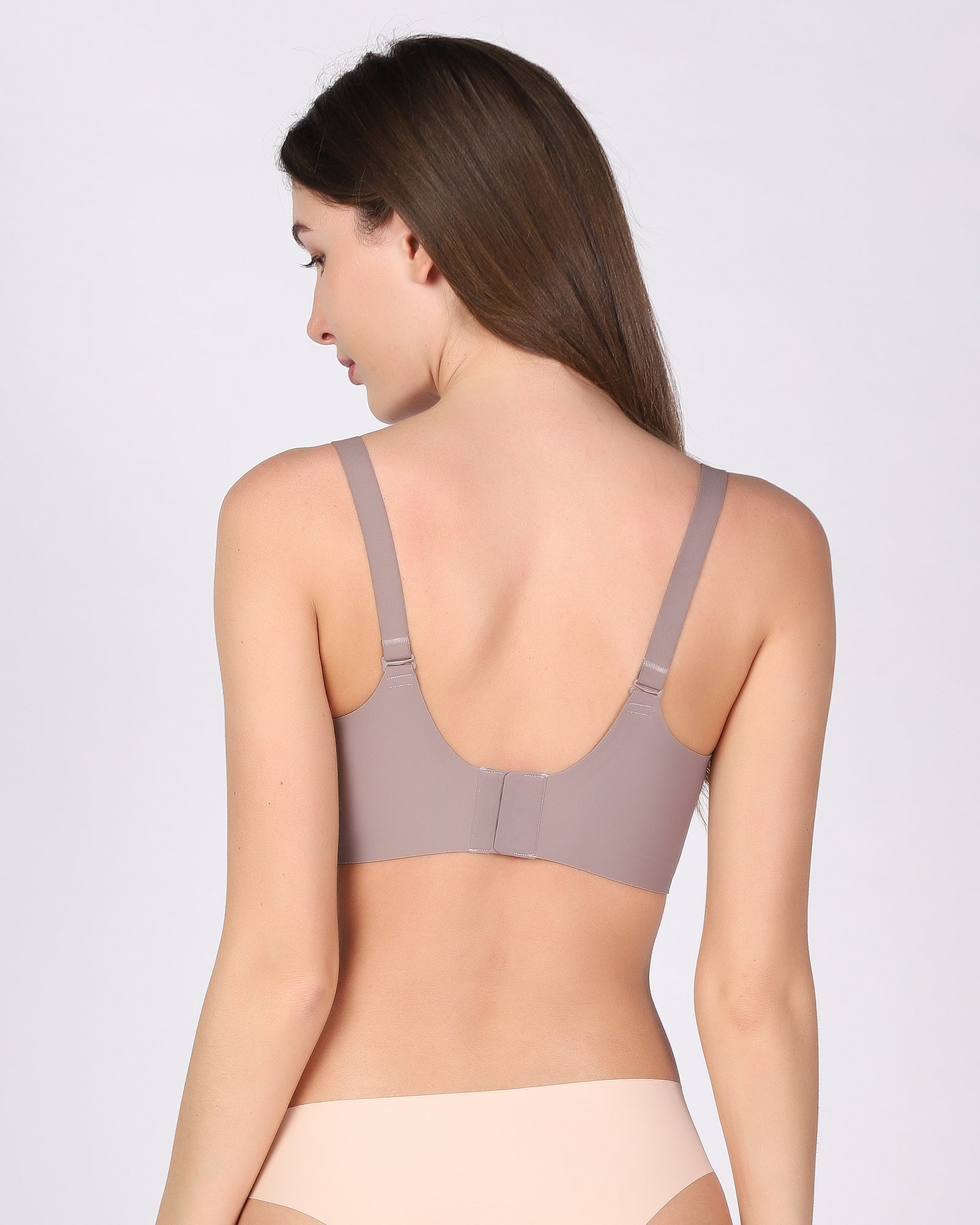 Zia – Gray Seamless Wireless All Day Bra